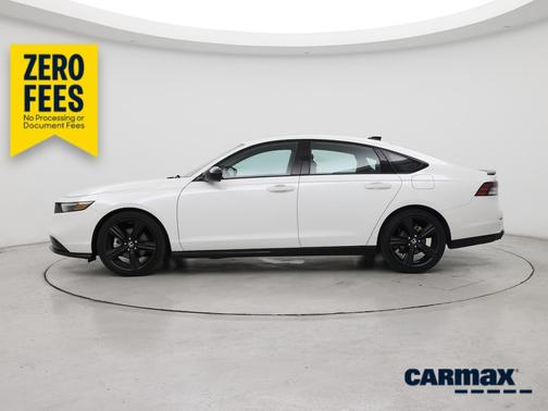 White 2024 Honda Accord Hybrid Sport-L