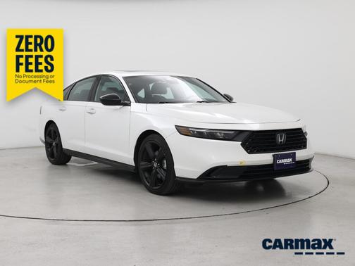 White 2024 Honda Accord Hybrid Sport-L