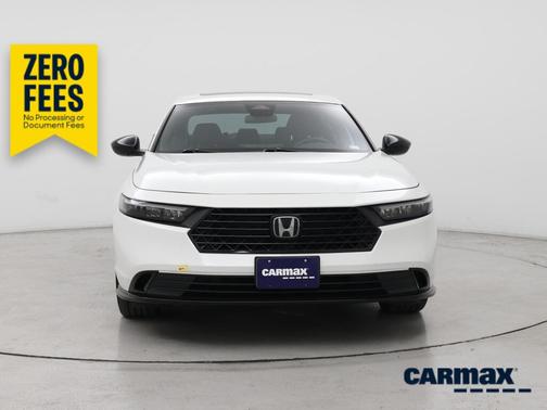 White 2024 Honda Accord Hybrid Sport-L