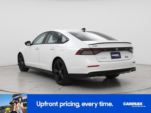 White 2024 Honda Accord Hybrid Sport-L