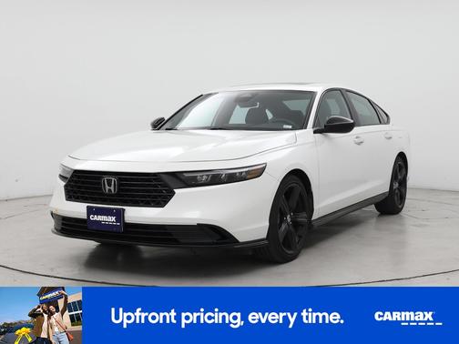 White 2024 Honda Accord Hybrid Sport-L