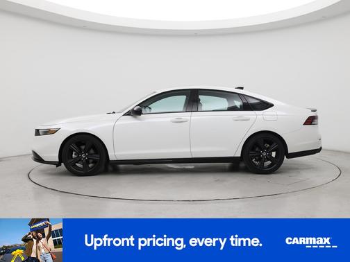 White 2024 Honda Accord Hybrid Sport-L