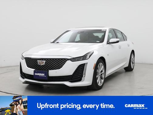 White 2022 Cadillac CT5 Premium Luxury