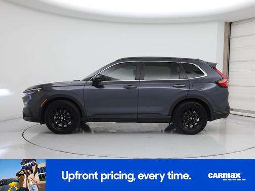 Gray 2025 Honda CR-V Hybrid Sport