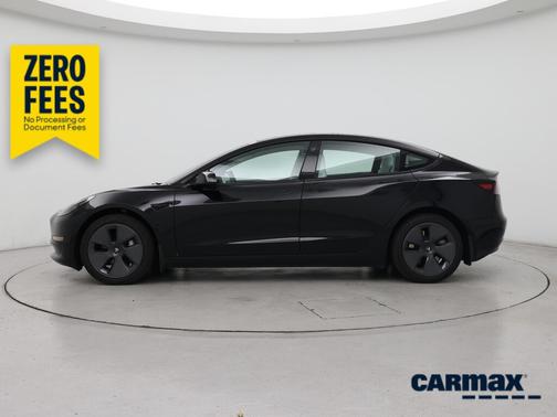 Black 2023 Tesla Model 3