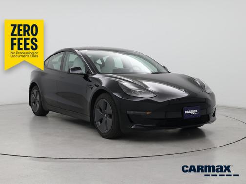 Black 2023 Tesla Model 3