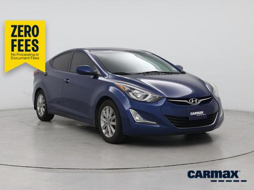 Blue 2015 Hyundai ELANTRA SE