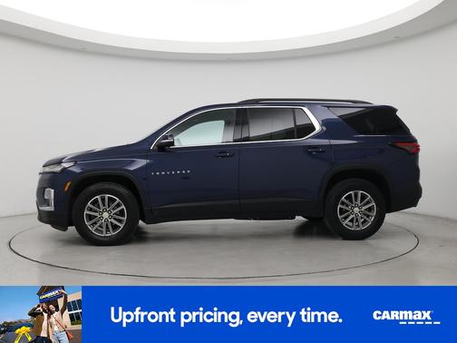 Blue 2023 Chevrolet Traverse LT Cloth
