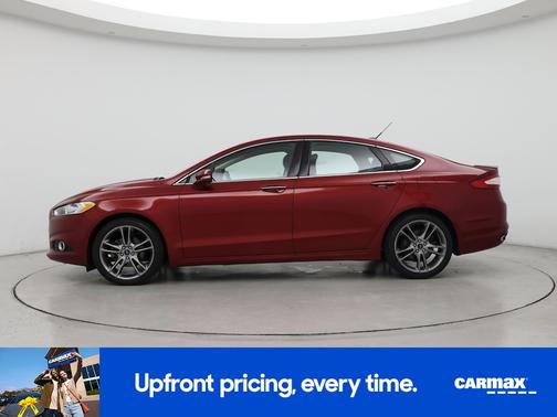 Burgundy 2016 Ford Fusion Titanium