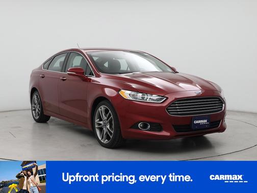 Burgundy 2016 Ford Fusion Titanium