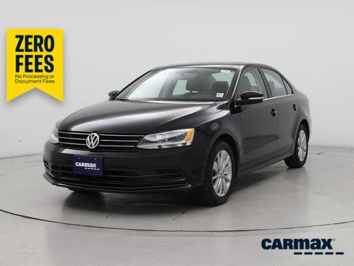 Black 2015 Volkswagen Jetta SE