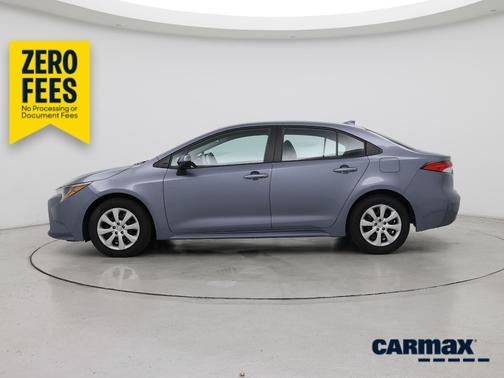 Blue 2022 Toyota Corolla LE