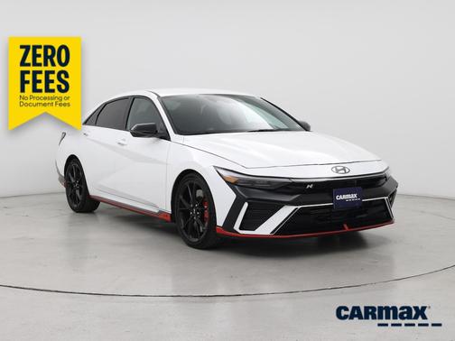 White 2025 Hyundai ELANTRA N