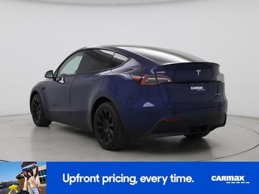 Blue 2021 Tesla Model Y Long Range