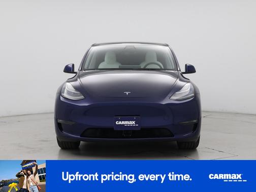 Blue 2021 Tesla Model Y Long Range