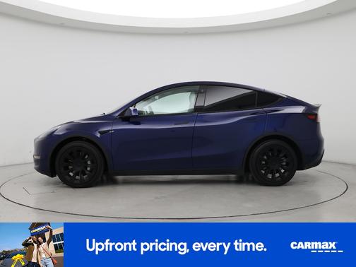 Blue 2021 Tesla Model Y Long Range