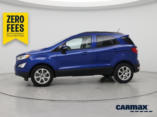 Blue 2018 Ford EcoSport SE