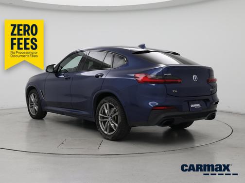 Blue 2021 BMW X4 M40I