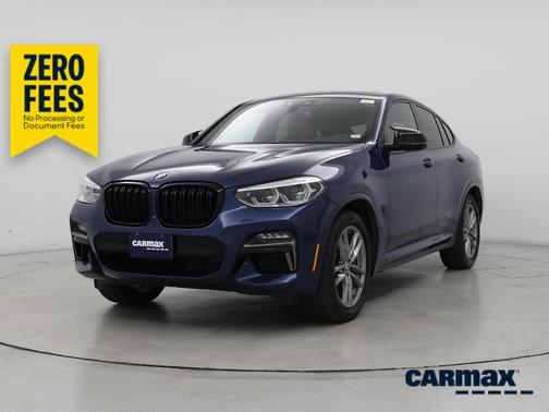 Blue 2021 BMW X4 M40I