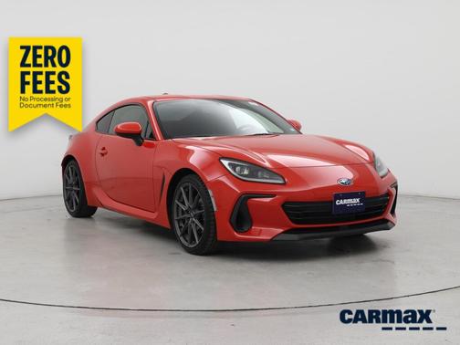Red 2022 Subaru BRZ Limited