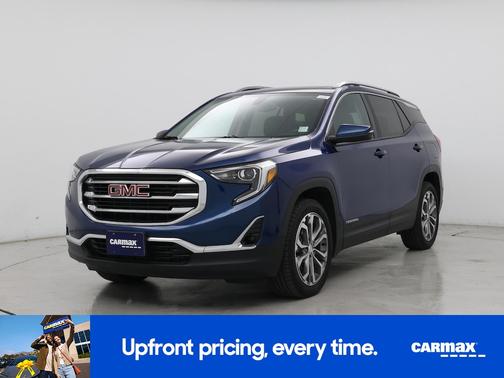 Blue 2019 GMC Terrain SLT