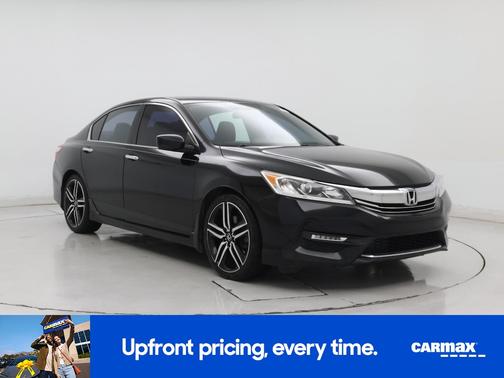 Black 2017 Honda Accord Sport SE