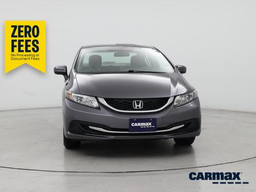 Gray 2015 Honda Civic LX