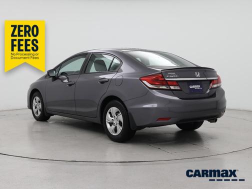 Gray 2015 Honda Civic LX