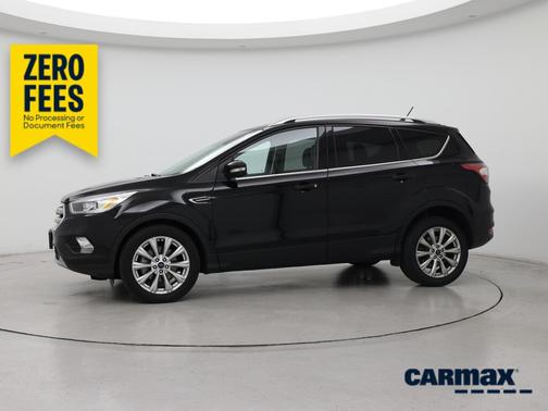 Black 2018 Ford Escape Titanium