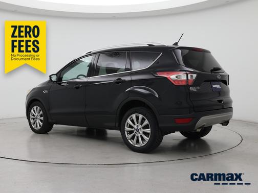 Black 2018 Ford Escape Titanium