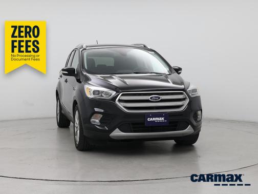 Black 2018 Ford Escape Titanium
