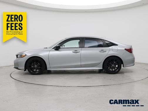Silver 2025 Honda Civic Sport