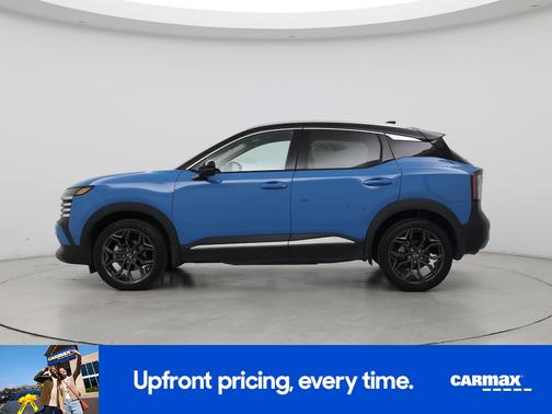 Blue 2025 Nissan Kicks SR