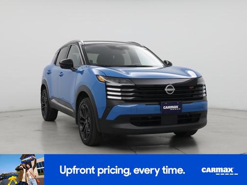 Blue 2025 Nissan Kicks SR