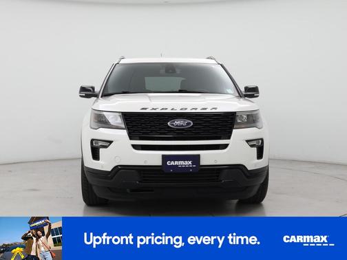White 2019 Ford Explorer Sport