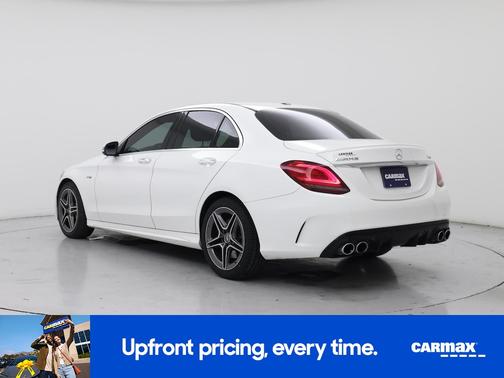 White 2020 Mercedes-Benz AMG C 43