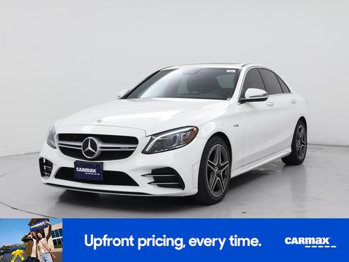 White 2020 Mercedes-Benz AMG C 43