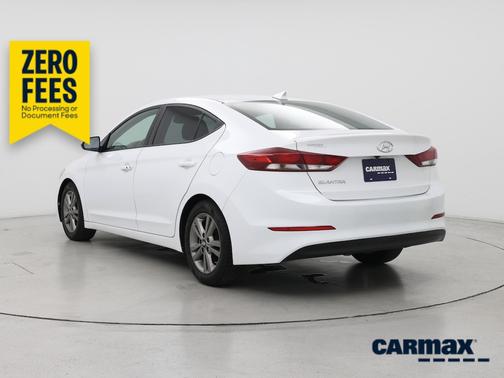 White 2017 Hyundai ELANTRA Value Edition