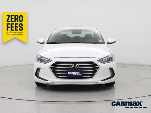 White 2017 Hyundai ELANTRA Value Edition