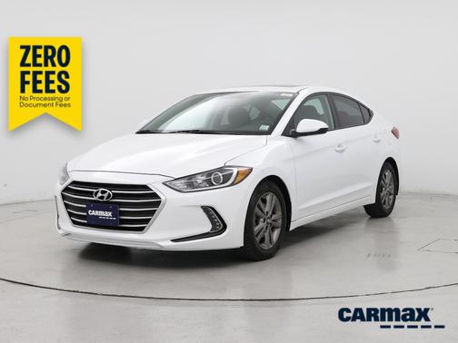 White 2017 Hyundai ELANTRA Value Edition