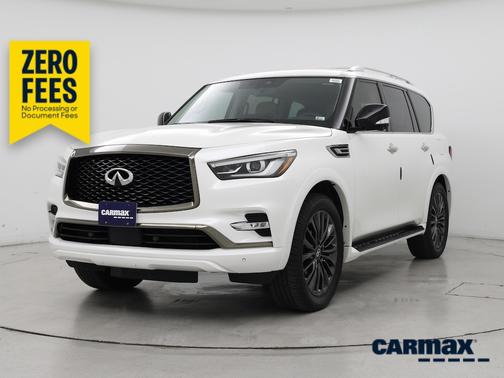 White 2023 INFINITI QX80 Premium Select