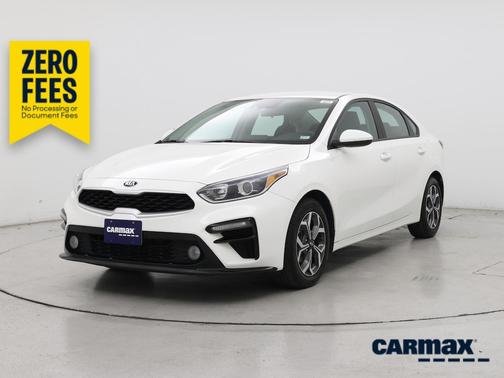 White 2021 Kia Forte LXS
