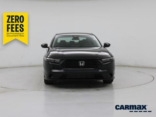 Black 2023 Honda Accord EX