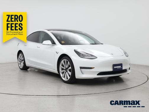 White 2020 Tesla Model 3 Standard Range Plus