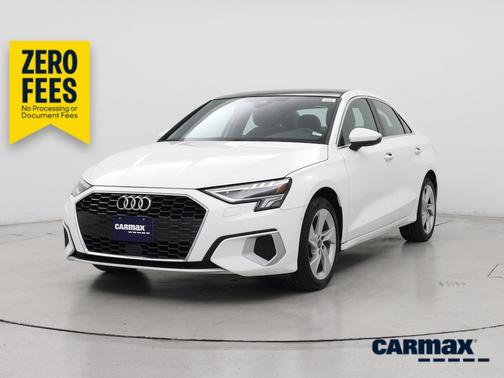 White 2024 Audi A3 Premium