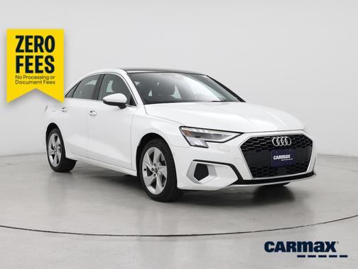White 2024 Audi A3 Premium