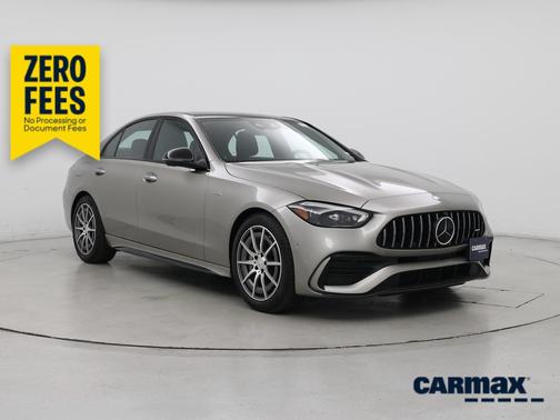 Gray 2024 Mercedes-Benz AMG C 43