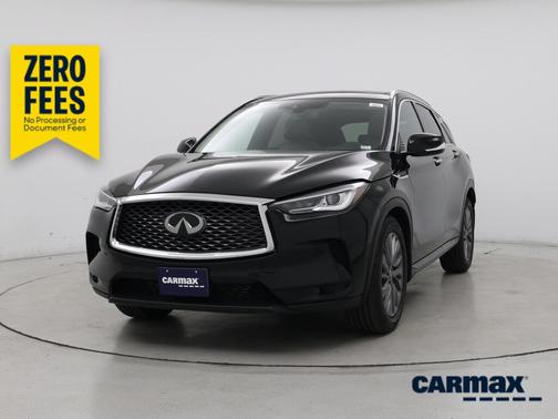 Black 2023 INFINITI QX50 Luxe