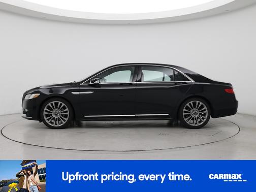 Black 2017 Lincoln Continental Reserve