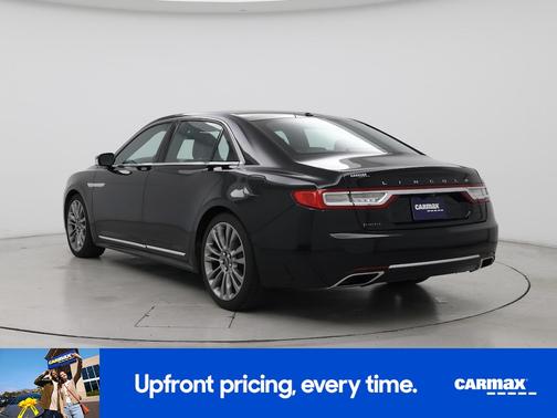 Black 2017 Lincoln Continental Reserve